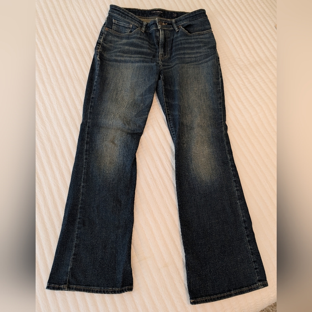 Lucky Brand Dark Blue Flare Jeans